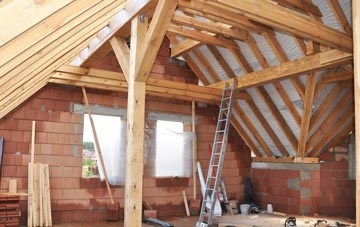 Mount attic trusses